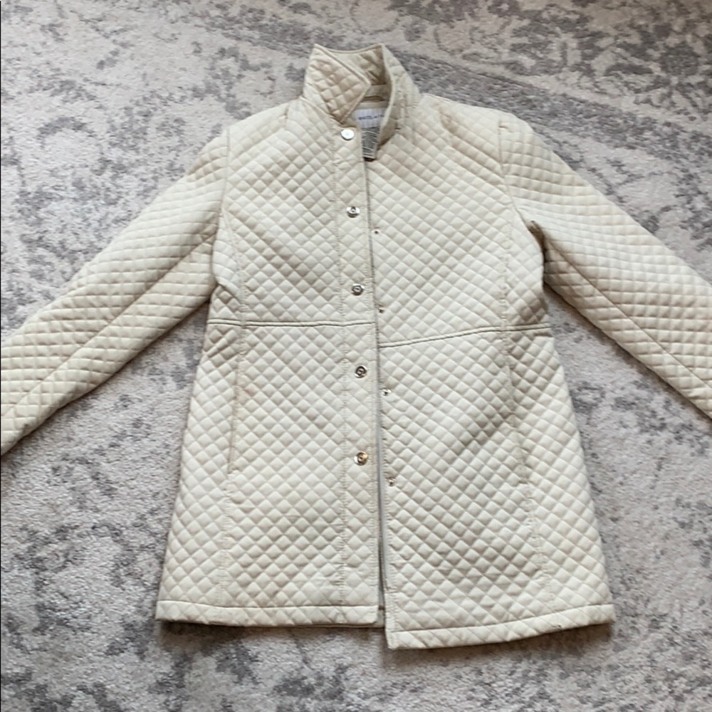 Beautiful White Pea Coat